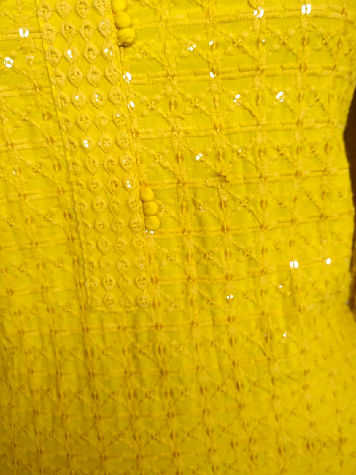 straight cut kurti, mustard ( Lst 7)