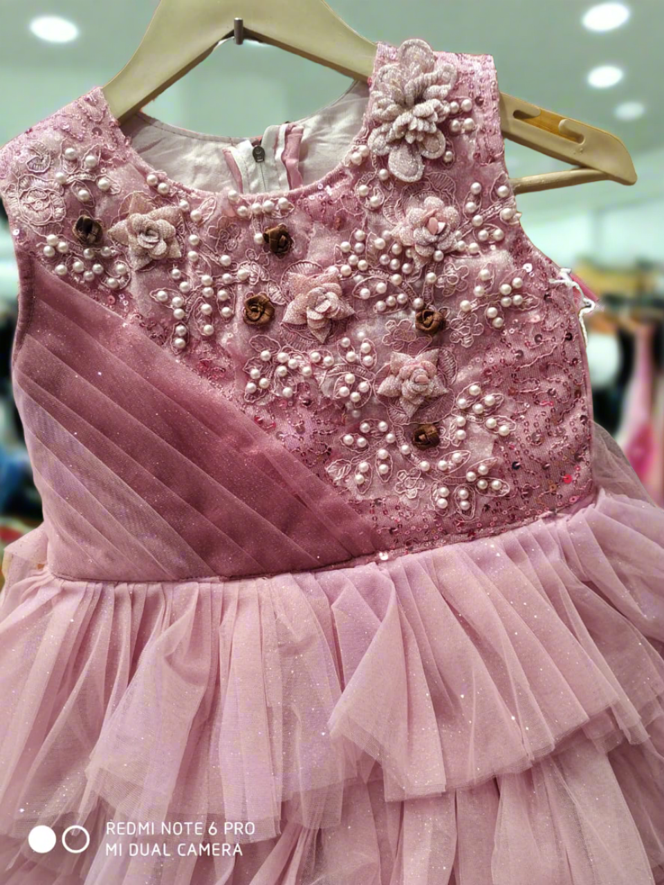 Party frock/ frill frock, onion ( pfr 4)