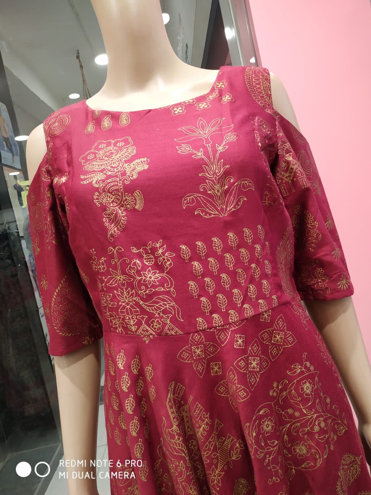 Flayered Umbrella dress red ( Lfst 35)