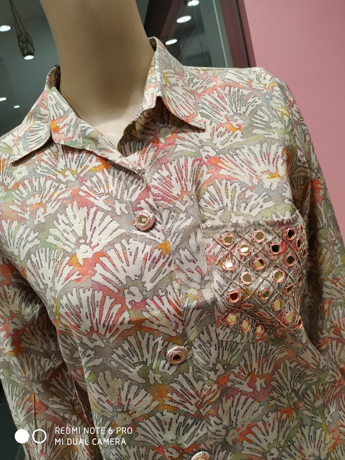 Women's co ord set , partywear, muslin ( Lfst 5)