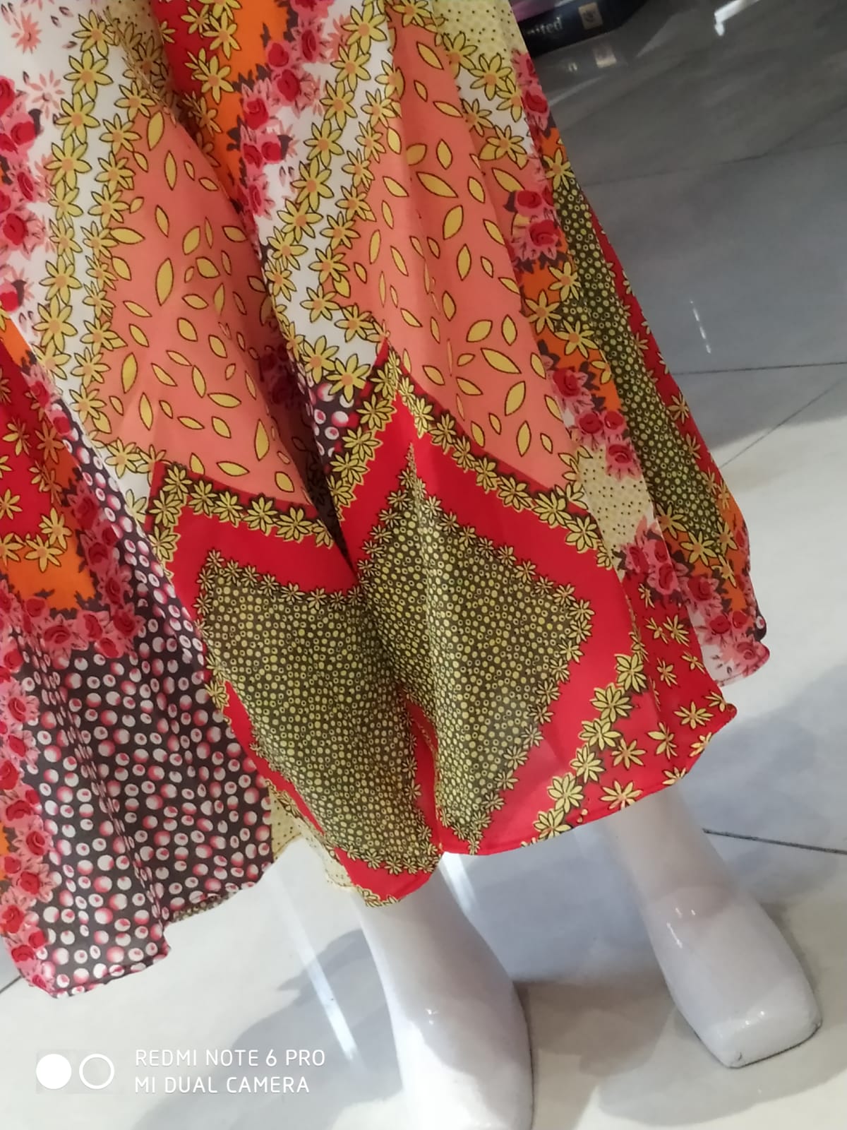 Girls Geometric Print Wide-Leg Jumpsuit | Sizes 3-8Y