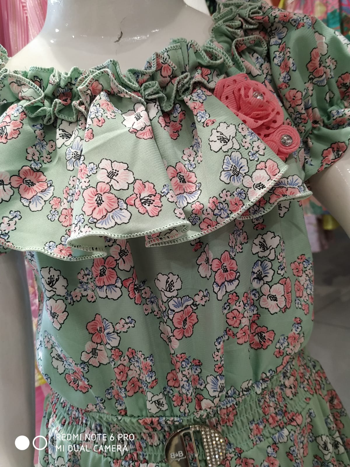 girls western with legging , green ( wtbx 19)