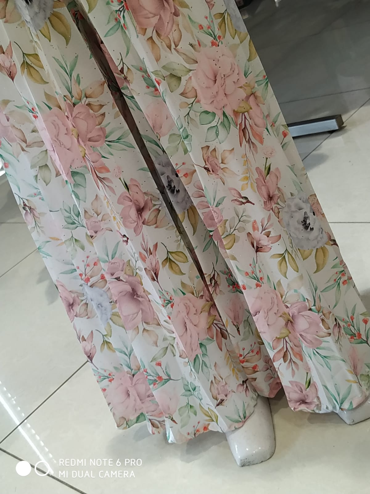 girls western 3 piece baby pink plazo set ( Z 6)