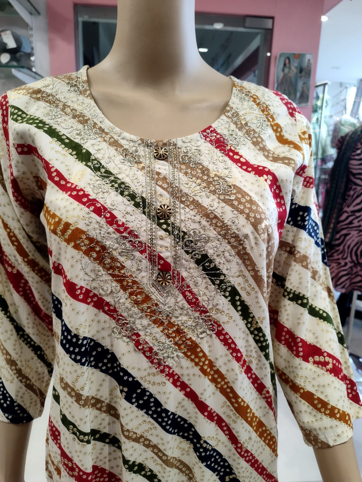 straight cut kurti , party wear ( Lst 44)