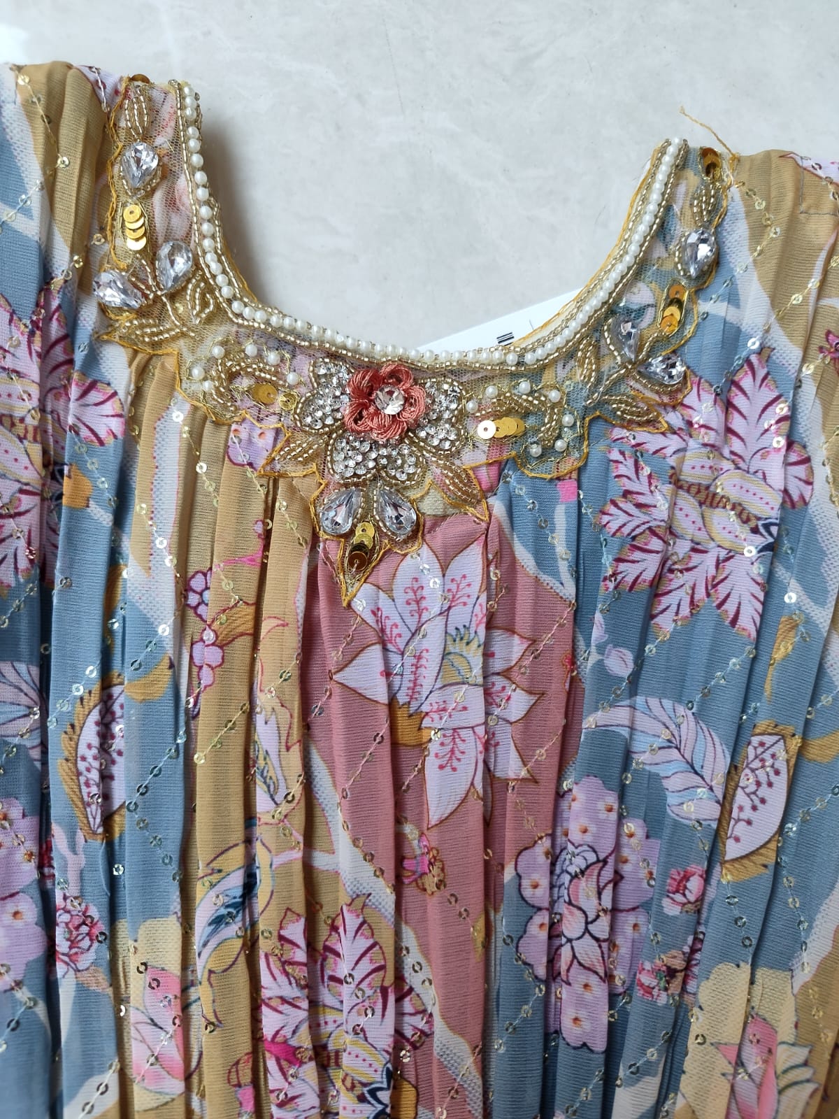 girls designer lehanga , multicolour ( NNe 8)