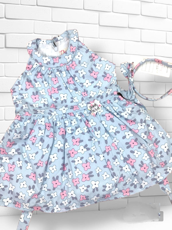 girls western classy frock, cotton ( prbx 15)