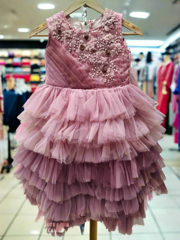 Party frock/ frill frock, onion ( pfr 4)