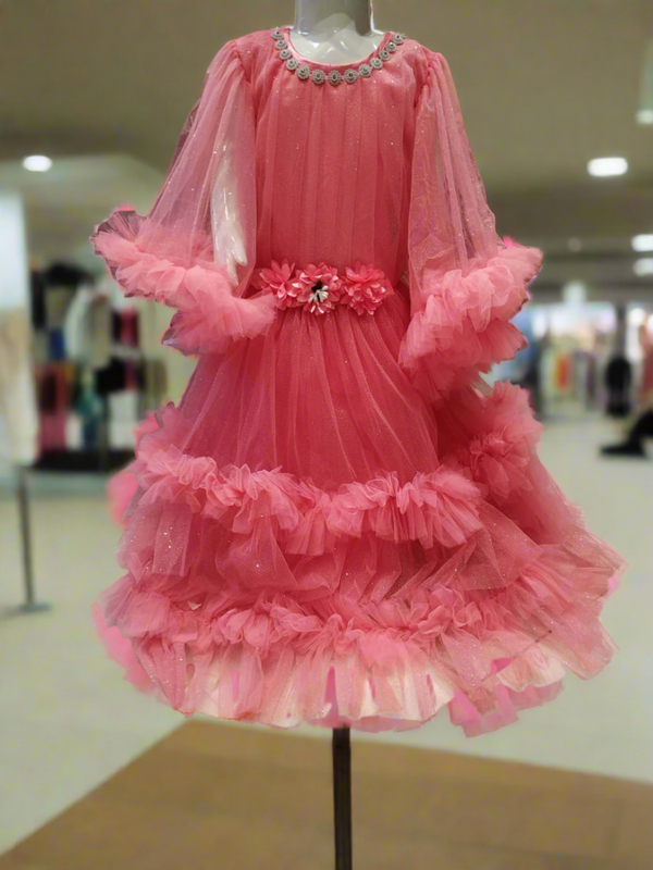 Party frock, pink ( pfr 7)