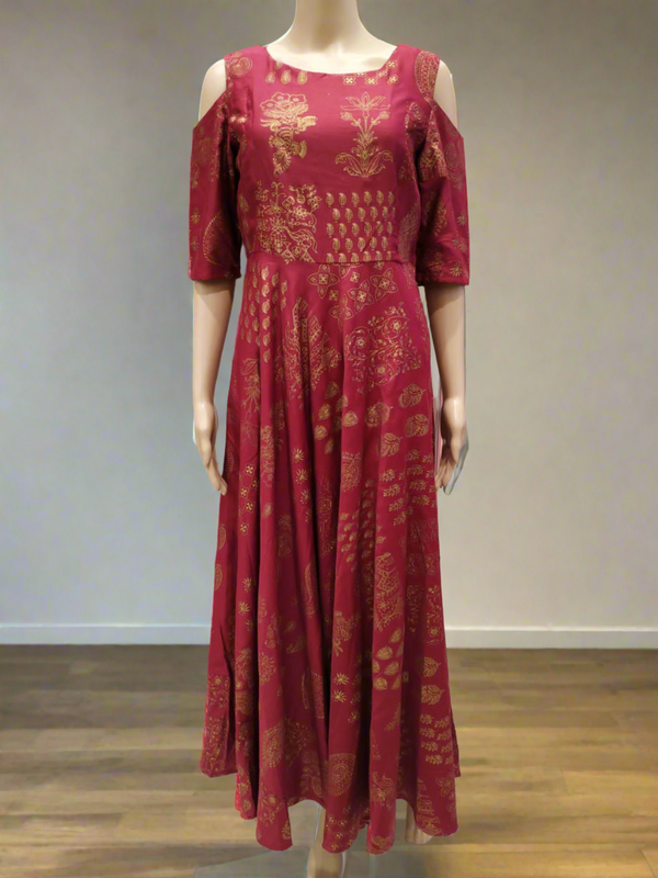 Flayered Umbrella dress red ( Lfst 35)